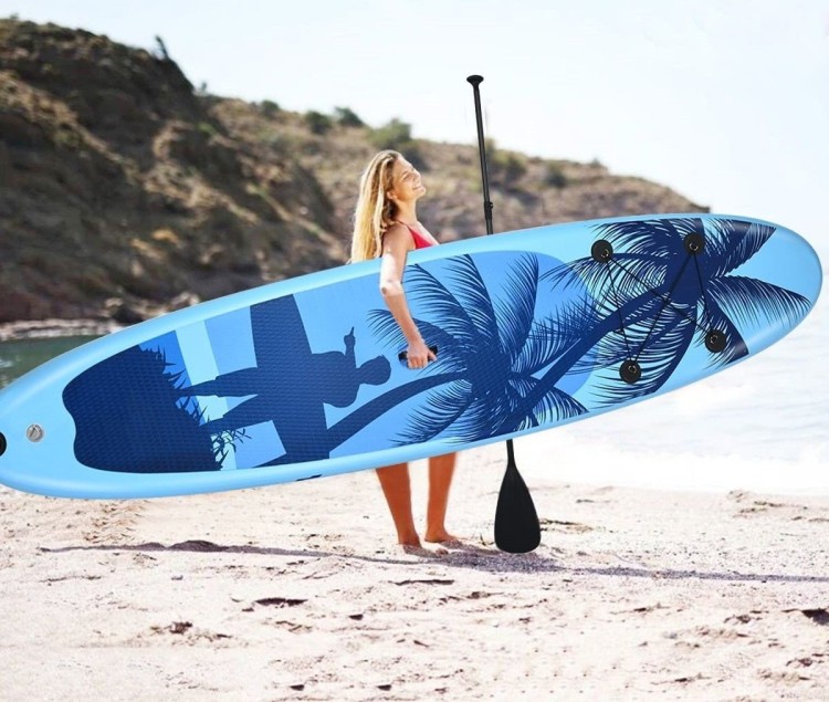 Deska SUP pompowana stand up z wiosłem 297 cm