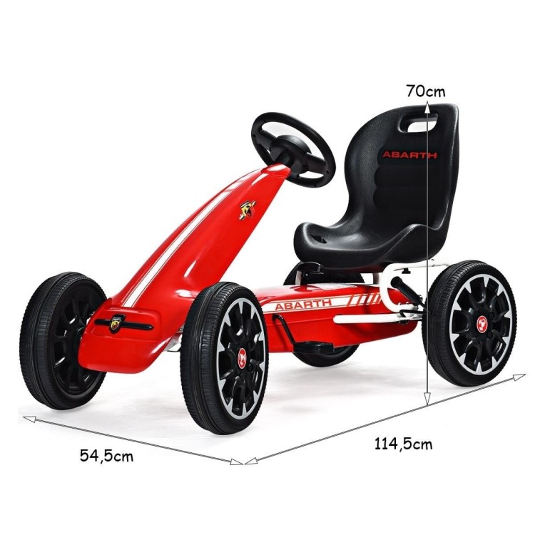 Gokart auto na pedały dla dzieci