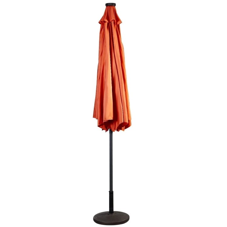 Parasol ogrodowy z solarnymi diodami led 300 cm