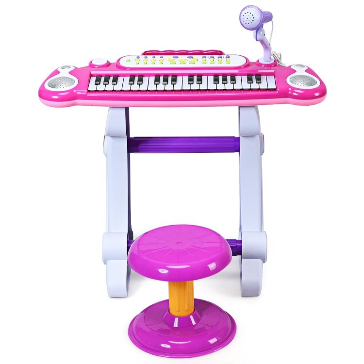 Pianino dla dzieci od 3 lat z mikrofonem i muzyką