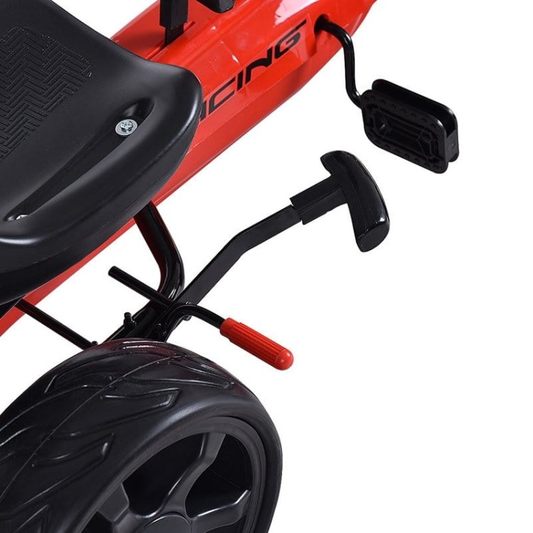 Gokart na pedały auto dla dzieci solidne koła EVA