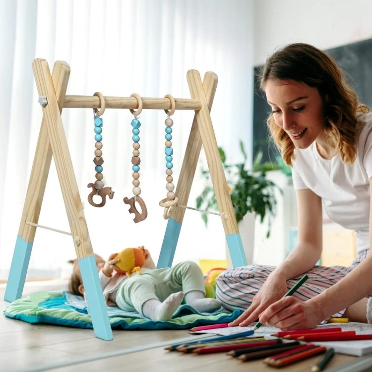 Pałąk edukacyjny z zabawkami dla dzieci