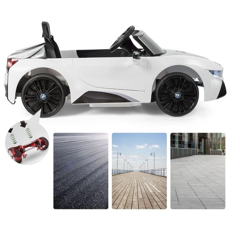 Elektryczny samochód dla dzieci BMW i8 Biały