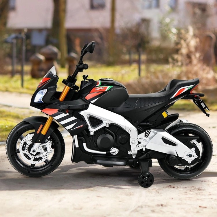 Elektryczny motocykl dla dzieci z doczepianymi kółkami 109 x 49,5 x 71 cm