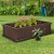 Prostokątna skrzynia ogrodowa HDPE 122 x 60 x 30 cm