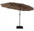 Podwójny parasol ogrodowy na taras z podstawą 460 cm
