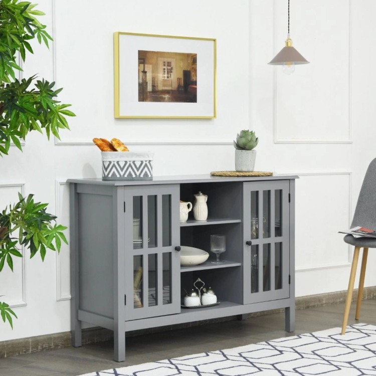 Drewniana szafka pod TV 109 x 39,5 x 77 cm