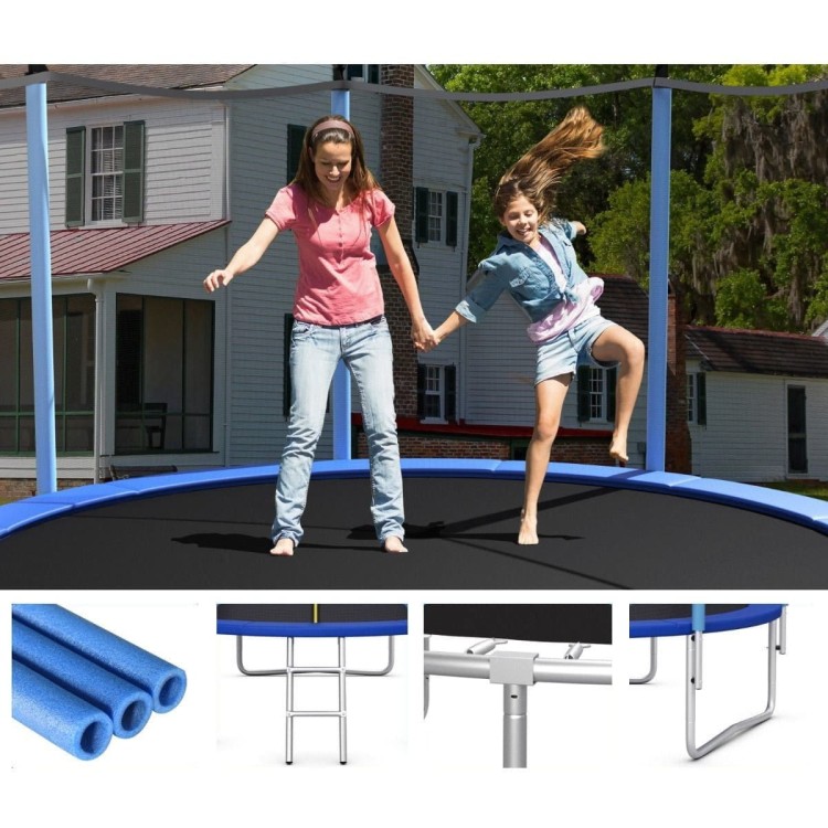 Trampolina ogrodowa 366 cm z siatką wewnętrzną
