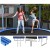 Trampolina ogrodowa 244 cm z siatką wewnętrzną