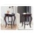 2-poziomowy stolik nocny 42,5 x 42,5 x 65,5 cm