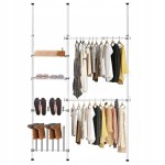 Wieszak drążek teleskopowy na ubrania