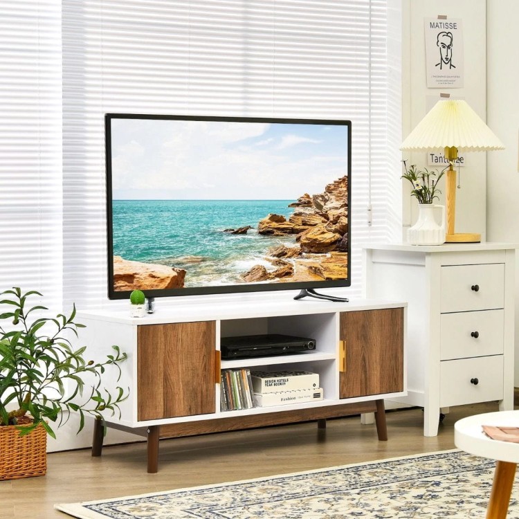 Wolnostojąca szafka RTV pod telewizor 109 x 38 x 45,7 cm