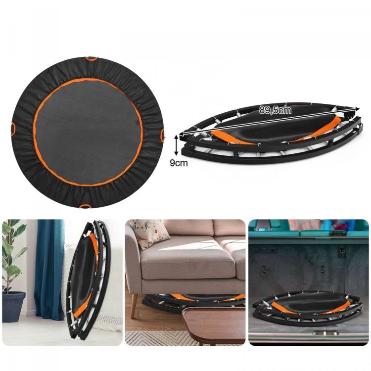 Składana trampolina fitness 120 cm