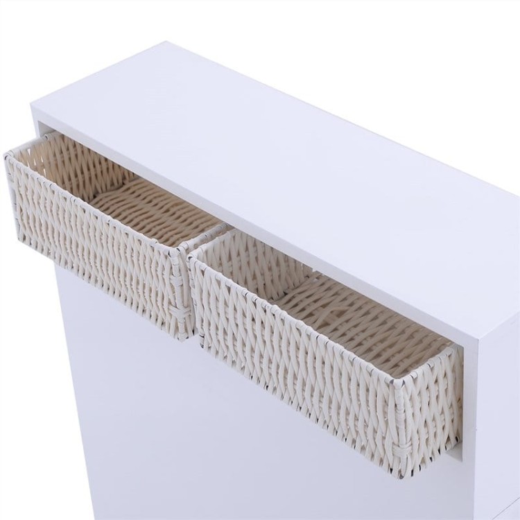 Nowoczesny kompaktowy organizer łazienkowy 50,8 x 15,2 x 72,4
