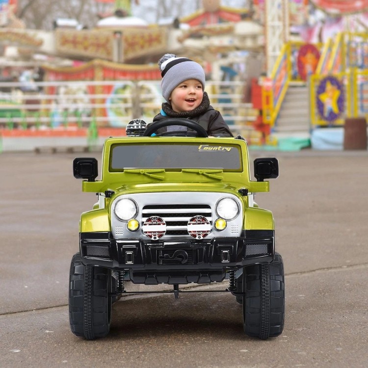 Elektryczny Jeep dla dzieci z pilotem