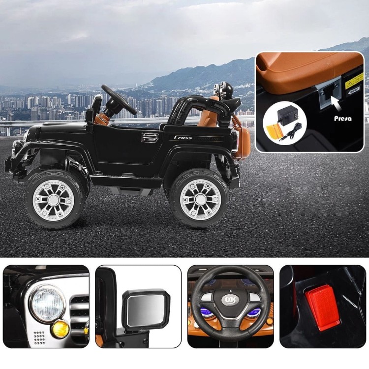 Elektryczny Jeep dla dzieci z pilotem