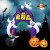 Dekoracja Halloween straszna brama LED 267 cm