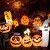 Dekoracja Halloween Nadmuchiwane szkielety-dynie 226 x 45 x 130 cm