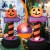 Dekoracja Halloween Znak drogowy z dynią
