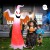 Dekoracja Halloween Dmuchany duch ozdoba
