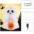 Dekoracja Halloween Dmuchany duch z dynią