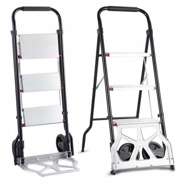 Wózek transportowy i drabina 2w1