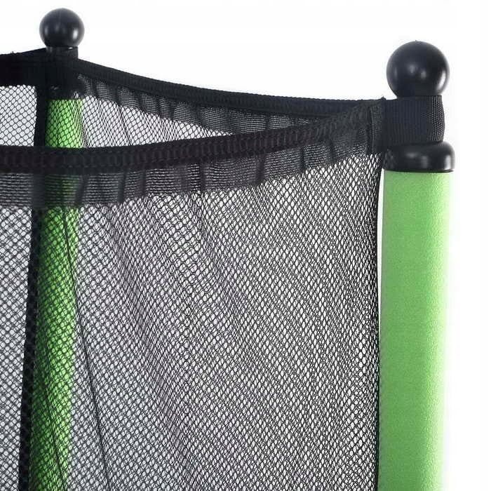Trampolina dla dzieci z siatką i klapą 140 cm