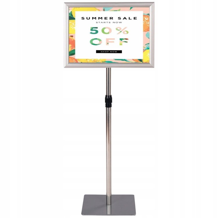 Stojak reklamowy na plakaty 28x43 cm