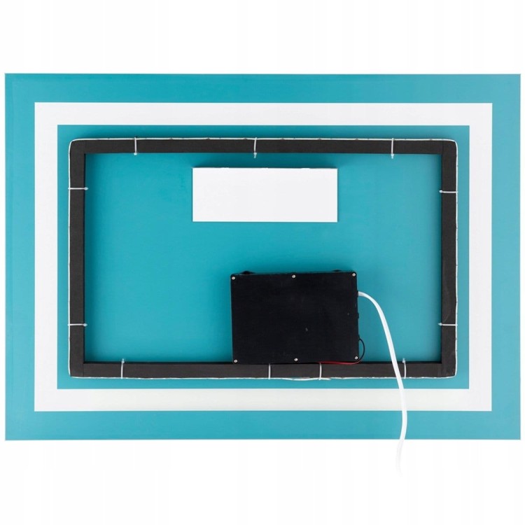 Lustro łazienkowe z podświetleniem led na dotyk 70x50 cm