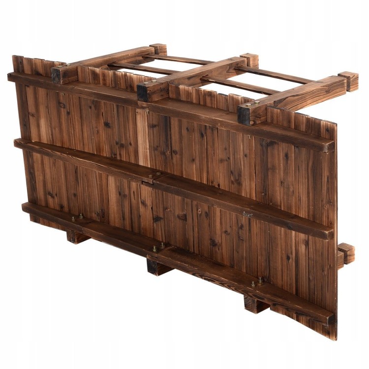 Drewniany mostek ogrodowy 150cm