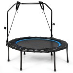 Trampolina z uchwytem do ćwiczeń fitness