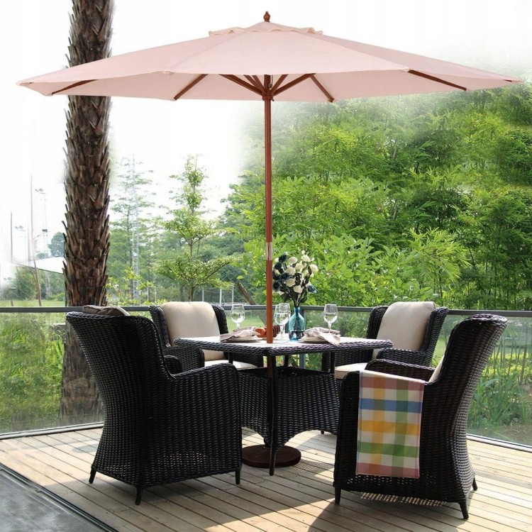 Parasol ogrodowy na balkon taras 270 cm