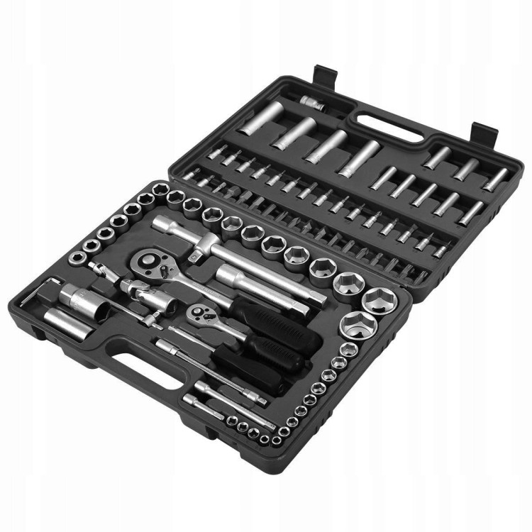 Zestaw kluczy nasadowych 1/2'' 1/4'' 94 elementy