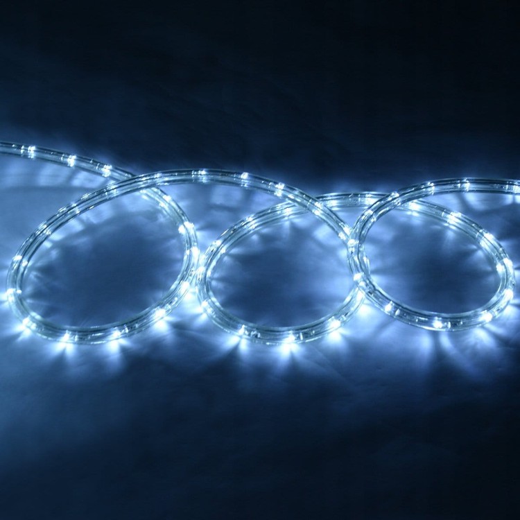 Wąż świetlny led 30m zimny biały