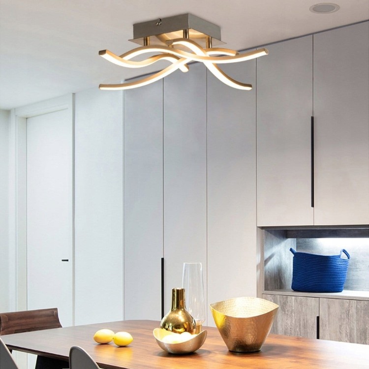 Lampa sufitowa led do salonu