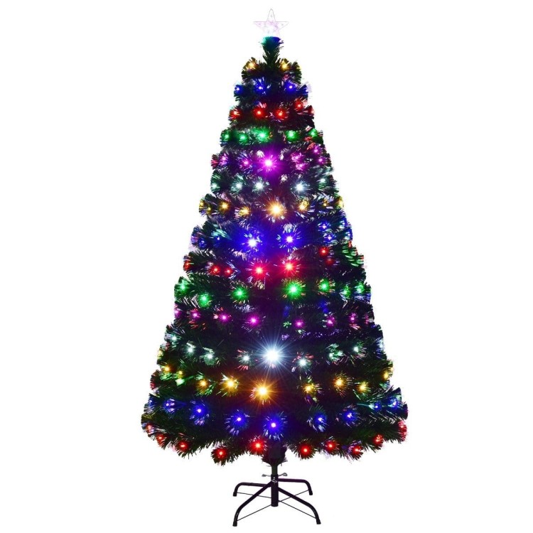 Sztuczna choinka świąteczna 180cm ze światami LED