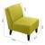 Fotel tapicerowany zielony