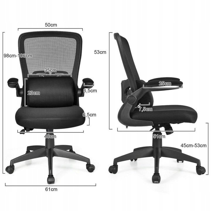 Ergonomiczne krzesło biurowe z masażerem