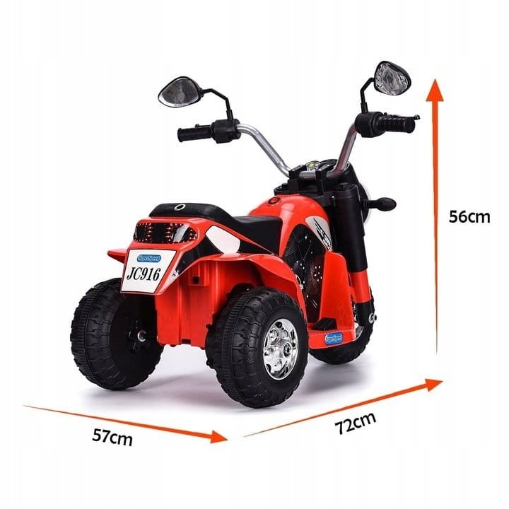 Trójkołowy motocykl elektryczny dla dzieci
