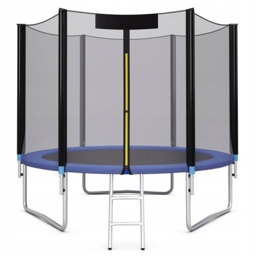 Trampolina dla dzieci z siatką i klapą 244 cm