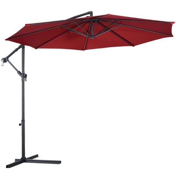 Parasol ogrodowy na balkon taras z wysięgnikiem 300 cm