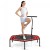 Trampolina fitness z uchwytem i cichymi gumami bungee