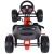 Gokart na pedały auto dla dzieci solidne koła EVA