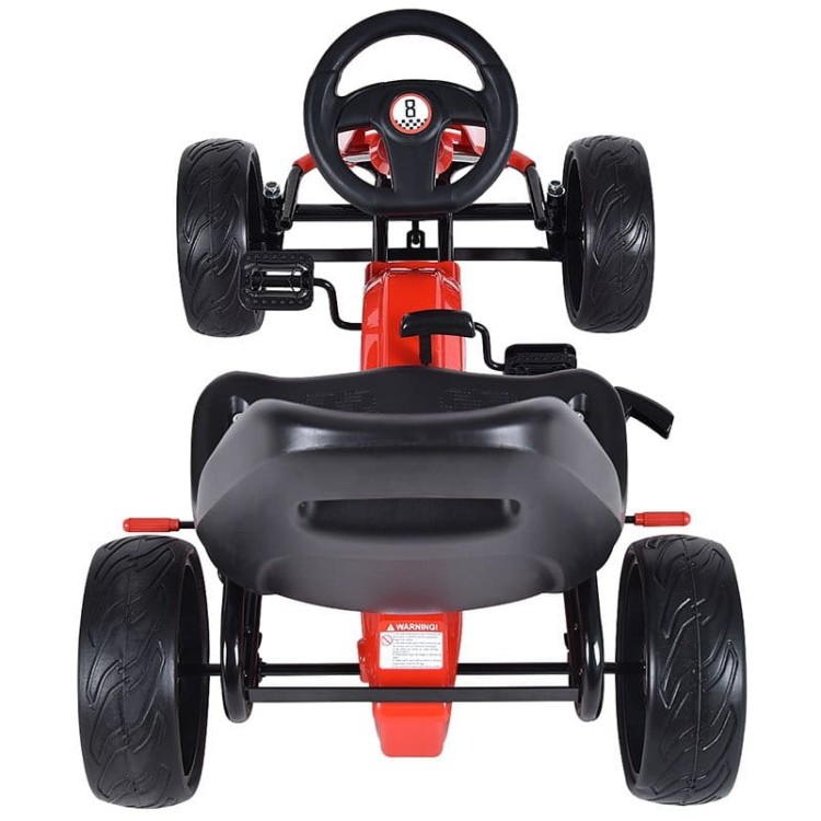 Gokart na pedały auto dla dzieci solidne koła EVA