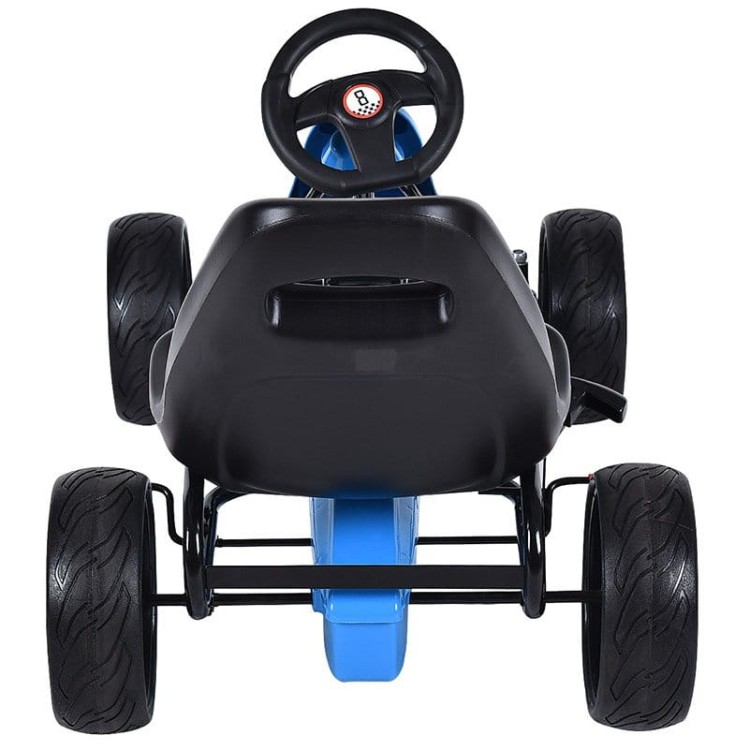 Gokart na pedały auto dla dzieci solidne koła EVA