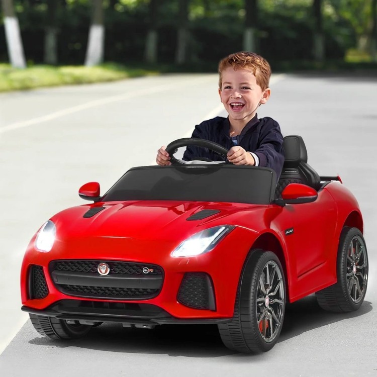 Elektryczny samochód dla dzieci Jaguar F-Type SVR