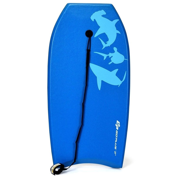 Bodyboard Paddle Board z paskiem zabezpieczającym 94 x 47 x 5,5 cm