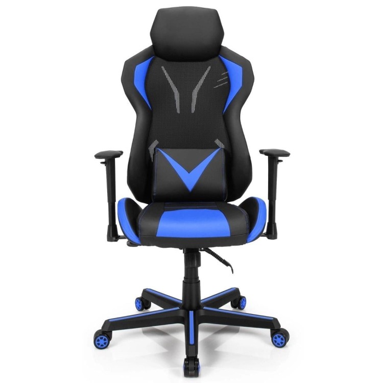 Ergonomiczne krzesło gamingowe Czerwono-czarne