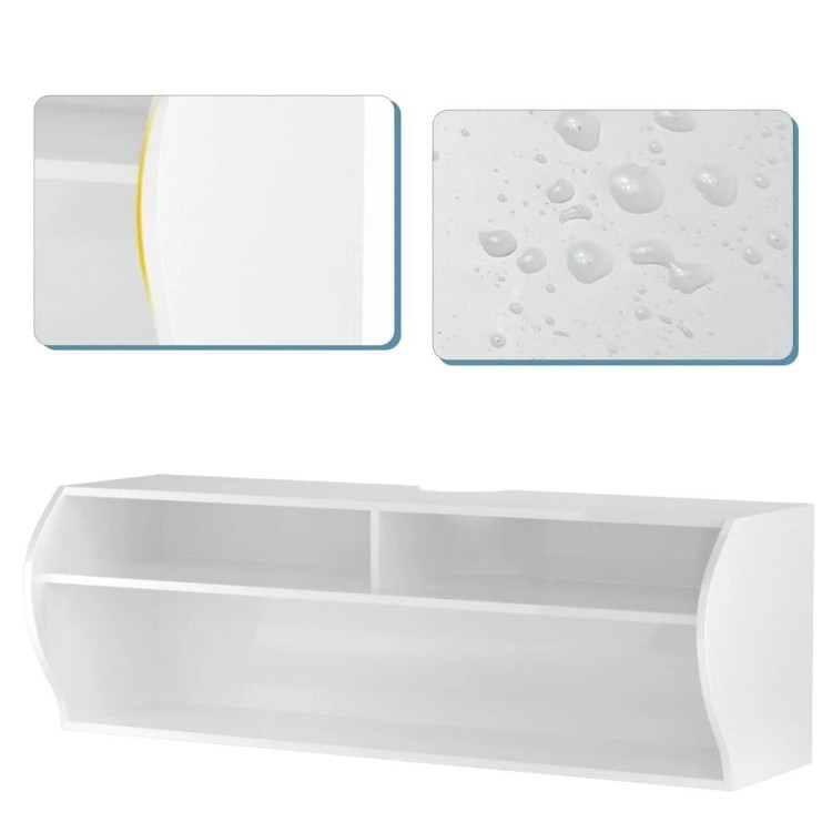 Wisząca szafka RTV 123,2 x 40,6  x 40,6 cm