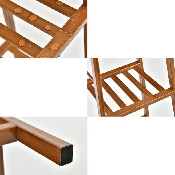 Kwietnik bambusowy wielofunkcyjny 99 cm